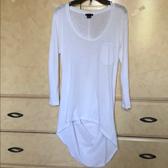 Theory Tops - Theory high low cotton shirt.